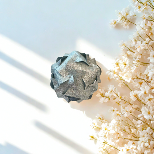 Dekorační koulička - třpytivá