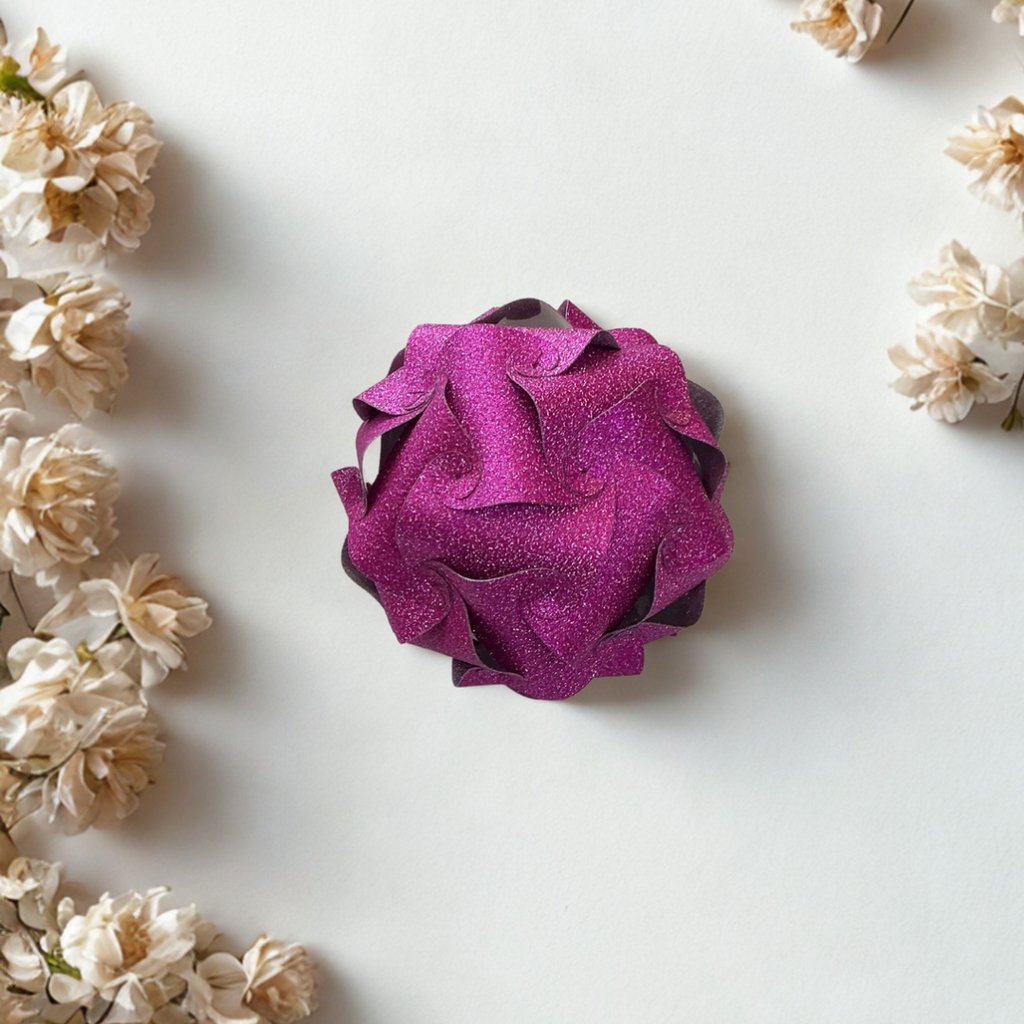 Dekorační koulička - třpytivá