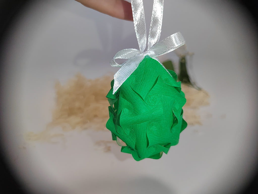 Dekorační závěsné Velikonoční vajíčko stuha s mašlí – ruční výroba