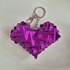 Originální skládané srdce – stylový přívěšek