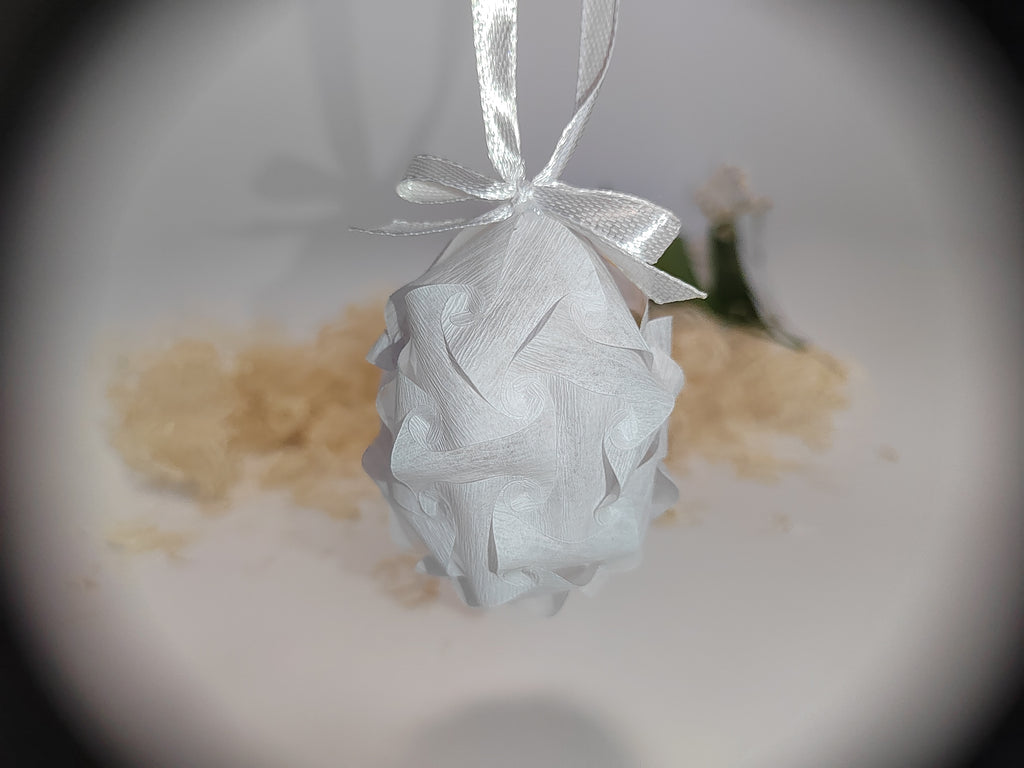 Dekorační závěsné Velikonoční vajíčko stuha s mašlí – ruční výroba