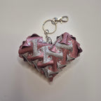 Originální skládané srdce – stylový přívěšek